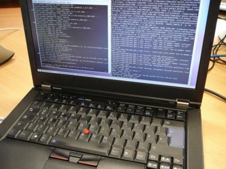 Portátil con Linux