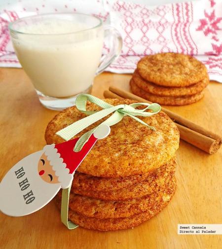 Galletas Snickerdoodles. Receta de Navidad