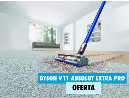 La aspiradora sin cable más potente de Dyson, la V11 Absolute Extra Pro, con 120 euros de descuento en el Black Friday de El Corte Inglés