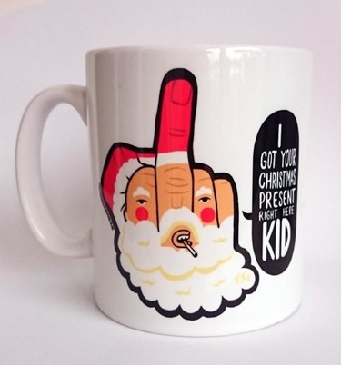 Si eres de los que no pueden con la Navidad, te encantarán las ilustraciones de Philip Morgan 