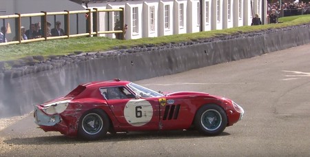 Dolorpasión™ es golpear contra las protecciones tu Ferrari 250 GTO de 1964