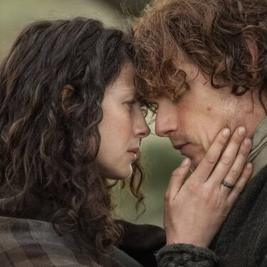 Claire y Jamie en 'Outlander'