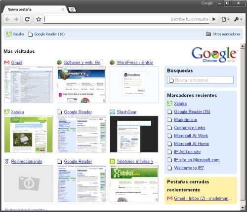 Google Chrome tema