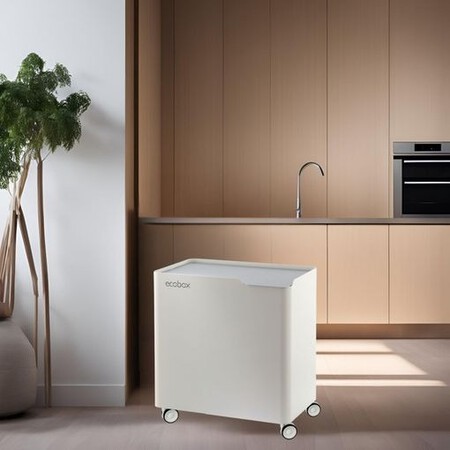 Cubo de basura de Carrefour