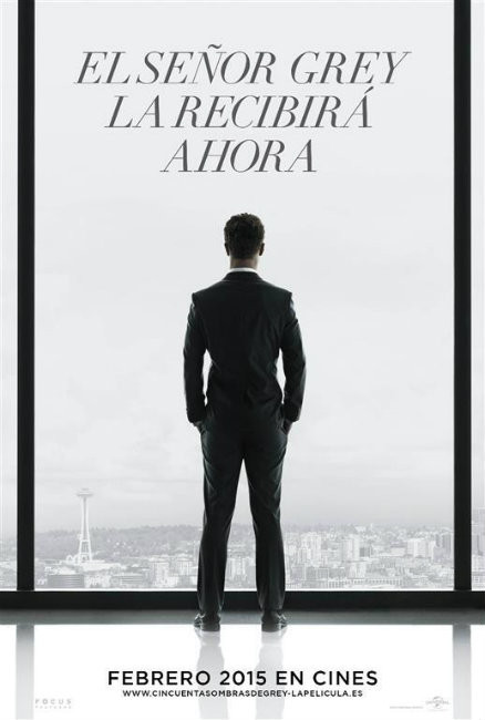 Y ya tenemos cartel de 'Cincuenta sombras de Grey'... Nervios...
