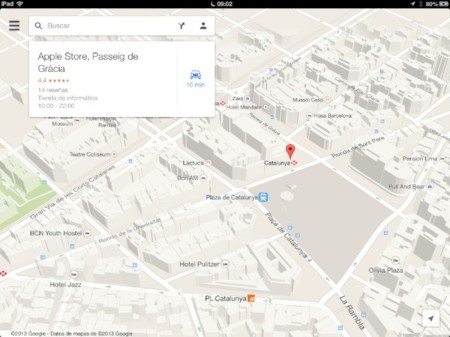 Google Maps para iPad ya está disponible