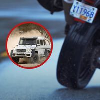El reto viral de poner ruedas de coches a las motos cada vez gana más adeptos en EE.UU. En España es multa segura 