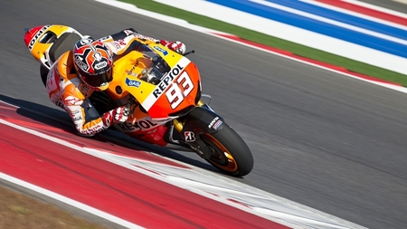 Mejor tiempo para Marc Márquez en el estreno de MotoGP en Austin