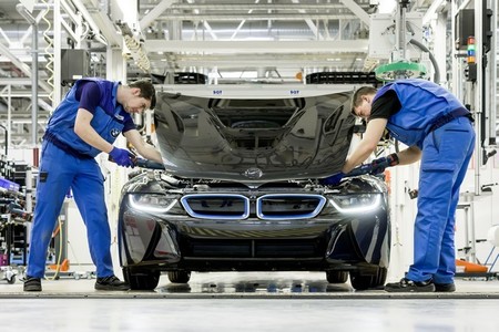 BMW i8 fabricación