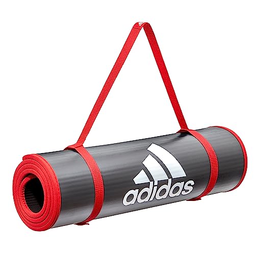 adidas ADMT-12235 Esterilla de Entrenamiento, Adultos Unisex, Rojo, Talla única