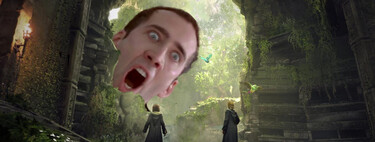 Imagina cientos de Nicolas Cage mirándote, ¿una pesadilla? Casi, un mod de Hogwarts Legacy que acaba de llegar 