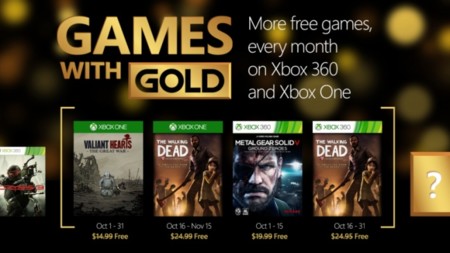 The Walking Dead y Snake protagonizan un más que interesante Games with Gold en octubre