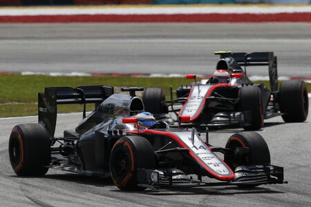 Alonso Button Malasia F1 2015
