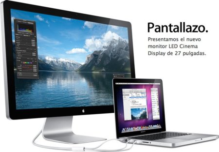 LED Cinema Display de 27 pulgadas, el pantallazo de Apple