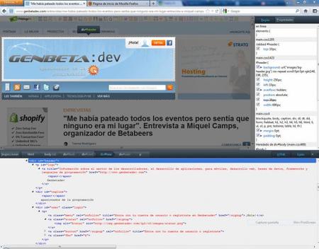 Mozilla Firefox 10 con nuevas herramientas para desarrolladores integradas de forma nativa