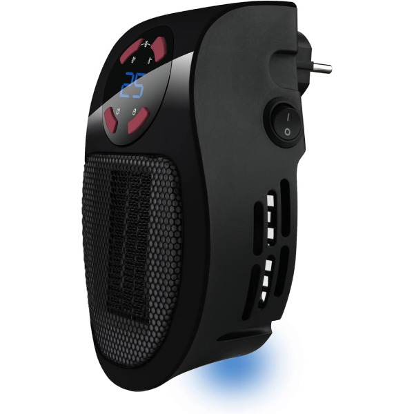 Taurus Tropicano Plug Heater Mini Calefactor de Enchufe 500W, Cerámico PTC