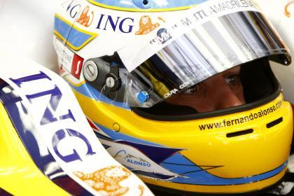 Alonso se muestra muy tranquilo