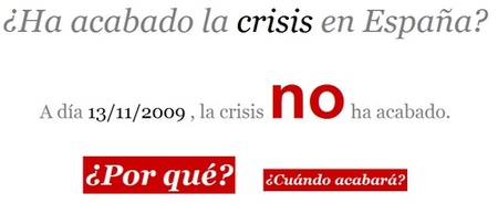 ¿Ha acabado la crisis en España?