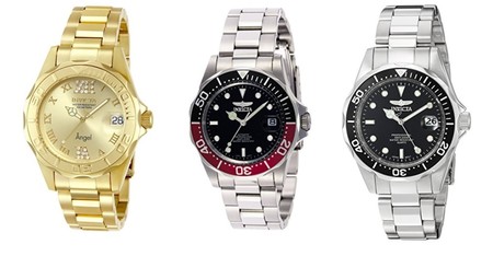 San Valentín esta ya muy cerca pero Amazon nos ofrece descuentos de hasta 60% en relojes Invicta