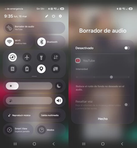 Audio Eraser con Youtube