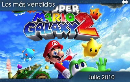 Los juegos más vendidos en España. Julio 2010.