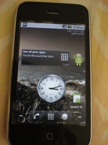 Android 2.2 Froyo llega a... ¿iPhone 3G?