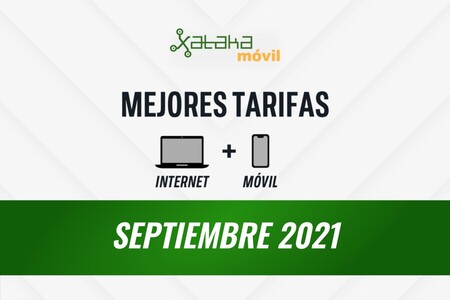 Las mejores tarifas de móvil y fibra en septiembre de 2021