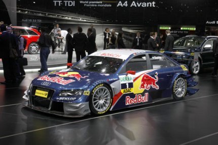 El nuevo Audi A4 DTM fue desvelado en el Salón de Ginebra