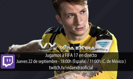 Jugamos en directo a FIFA 17 a las 18:00h (las 11:00h en Ciudad de México) (finalizado)