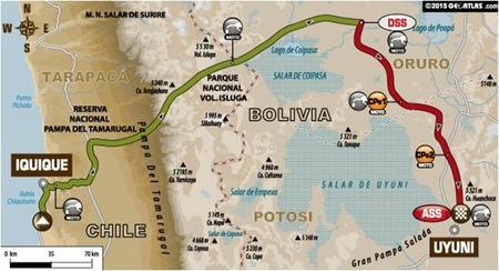 Recorrido Etapa7 Dakar2015