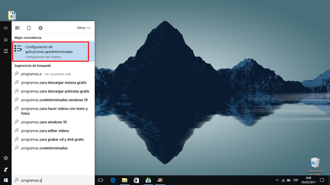 Predeterminados Programas Cambiar los programas predeterminados para abrir un archivo en Windows ...