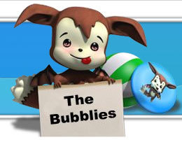 The Bubblies, mascota virtual en el mundo real