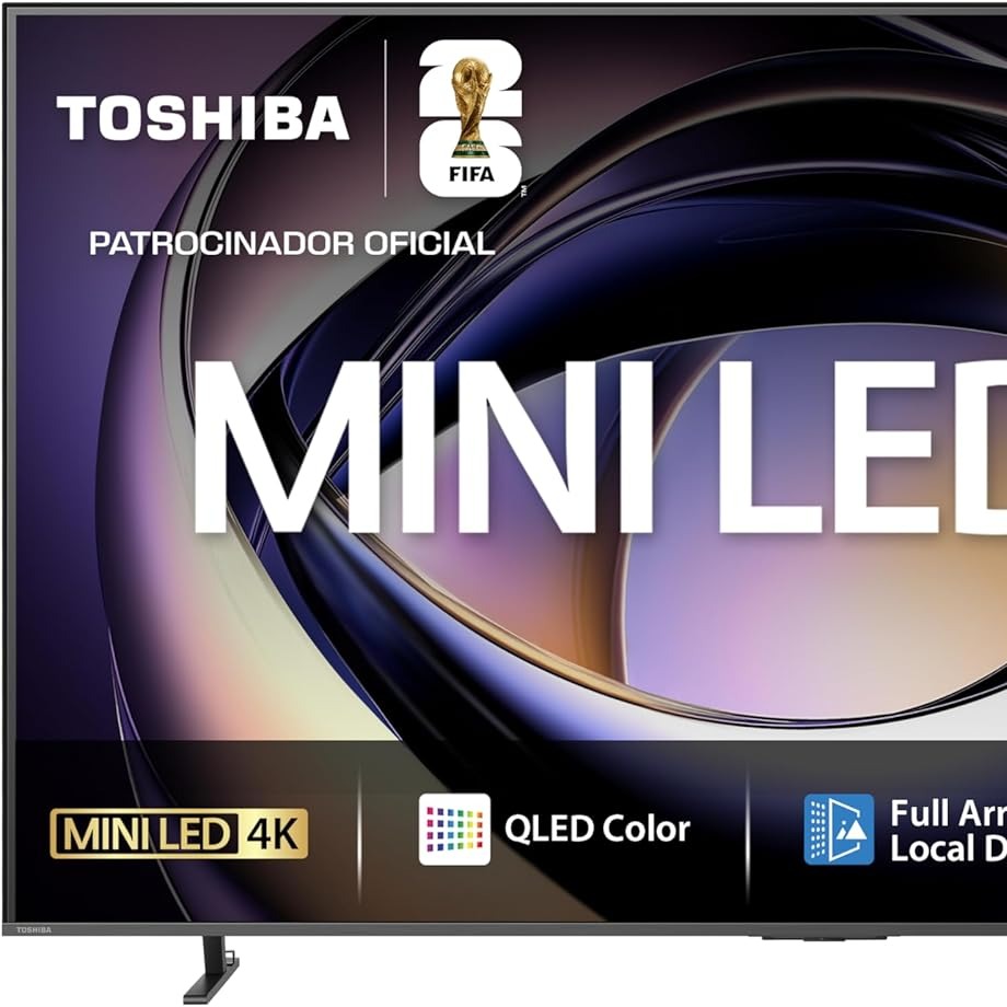 Pantalla Toshiba Mini LED 4K 65 pulgadas 144 Hz.