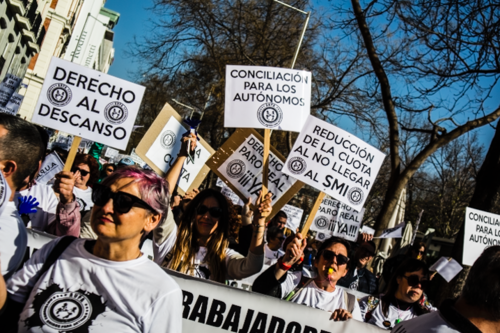 Convocado paro nacional histórico de todos los sectores autónomos, el 24 de febrero