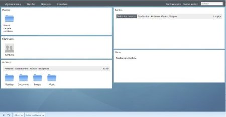 EyeOS lanza la version 2.3 con un nuevo panel de configuración