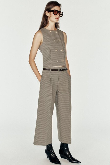 Bedruckte Hose von Zara