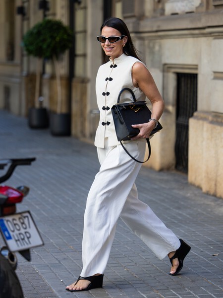 bolso negro look