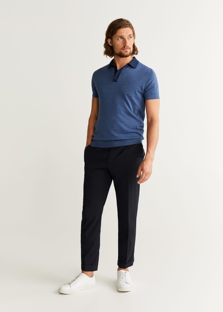 Ocho camisetas polo de las rebajas de Mango para llevar el color del año los 366 días