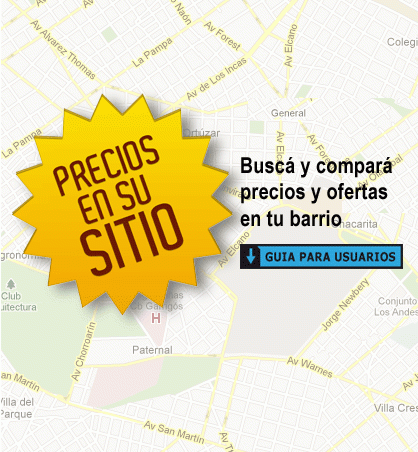 Precios en su Sitio