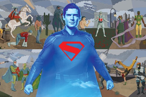 Los 26 superhéroes misteriosos que hay en el Salón de la Justicia del Superman de James Gunn