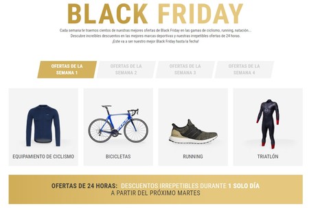 El mes del Black Friday comienza en Wiggle con descuentos de hasta el 60% en ropa y complementos deportivos