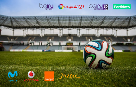 Comparativa precios definitivos para ver todo el fútbol 2017/18 con Movistar, Vodafone, Orange, Jazztel y otros