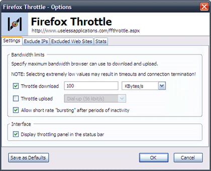 Gestiona la velocidad de Firefox e Internet Explorer