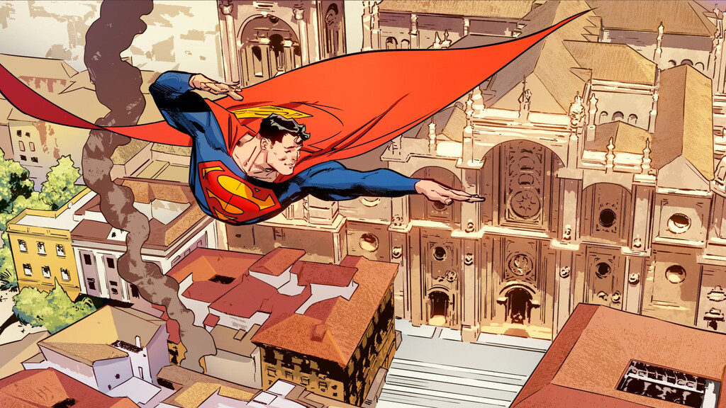 Cuando Superman estuvo en Granada y lo primero que hizo fue sentarse en una terraza a tomarse un refresco con una tapita 