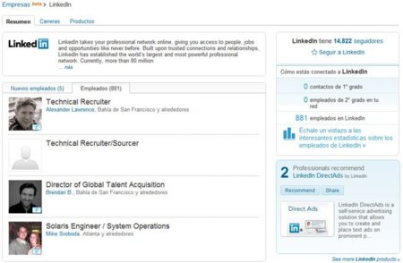 LinkedIn lanza las Páginas de Empresa