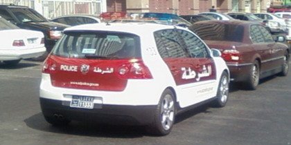 Volkswagen Golf GTi Policia Dubai