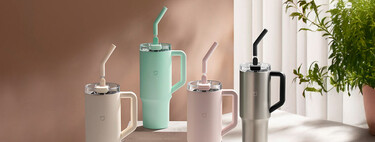 No es otro gadget raro de Xiaomi: es una botella térmica con acero 316L, tritan y mucho color, una pasada por menos de 14 euros