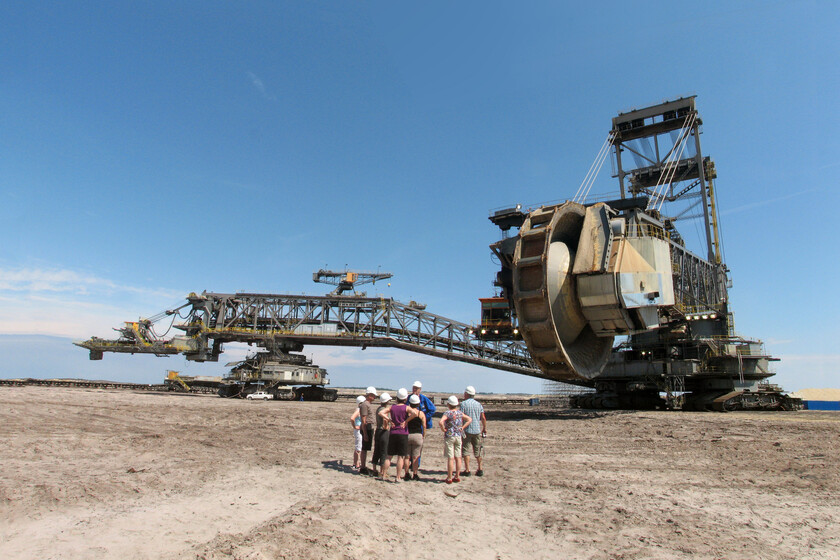 La Bagger 293, la excavadora más grande del mundo, sigue operativa en Alemania