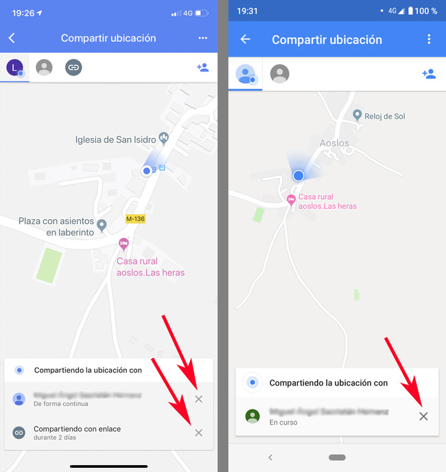 Google Maps cómo compartir tu ubicación en tiempo real