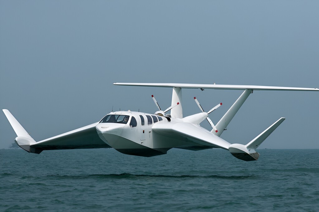 “Vuela” a ras del agua, llega a 185km/h y no necesita aeropuerto: la nueva promesa que prueba una compañía de Singapur